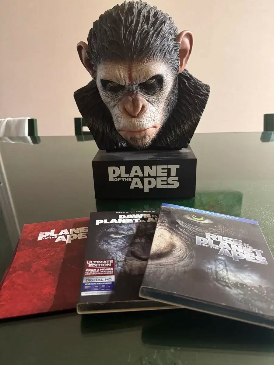 猿の惑星 3 三部作 版 盤 期間 ブルーレイ Blu-ray シーザー 胸像 セット
