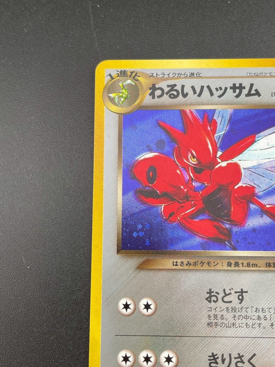 現物2枚 わるいハッサム 渦 エネ ポケモンカード 旧裏面 未使用