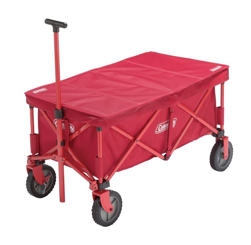 コールマン　アウトドアワゴン/KN18 (グリーン) 　未使用に近い コールマンに緑のアウトドアワゴンはある？今買える人気の