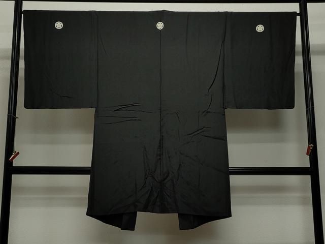長羽織 黒紋付き