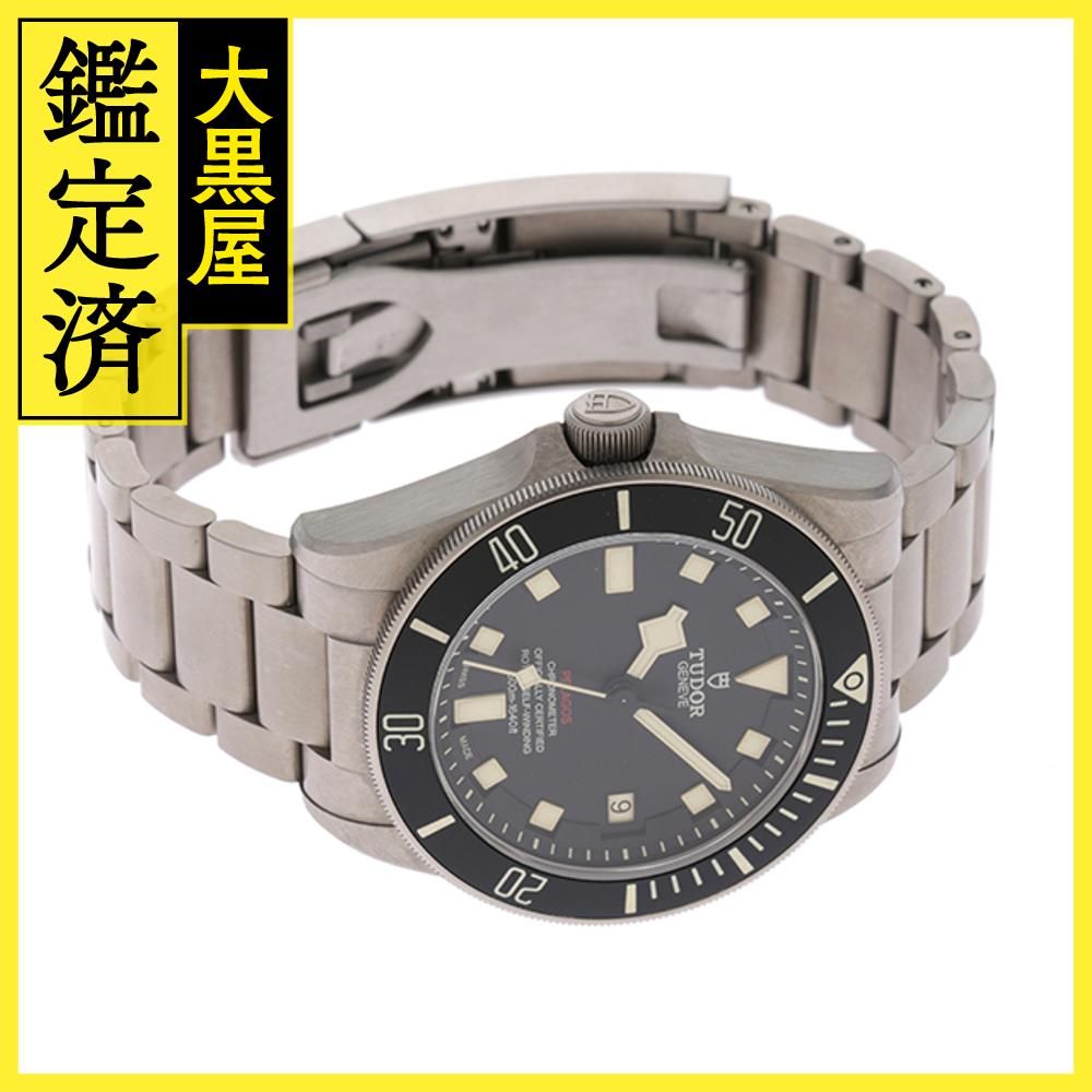 TUDOR チューダー チュードル ペラゴス レフトハンド ドライブ 25610TNL 自動巻き チタン メンズ ブラック【430】2147200476254