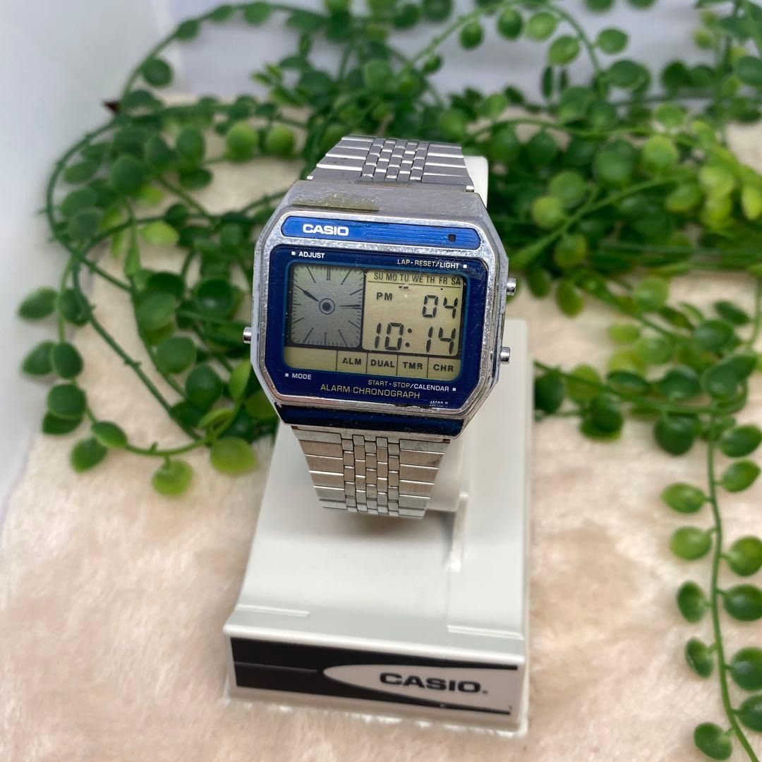 希少 レア ヴィンテージ AX-210 CASIO カシオ 腕時計 - メルカリ