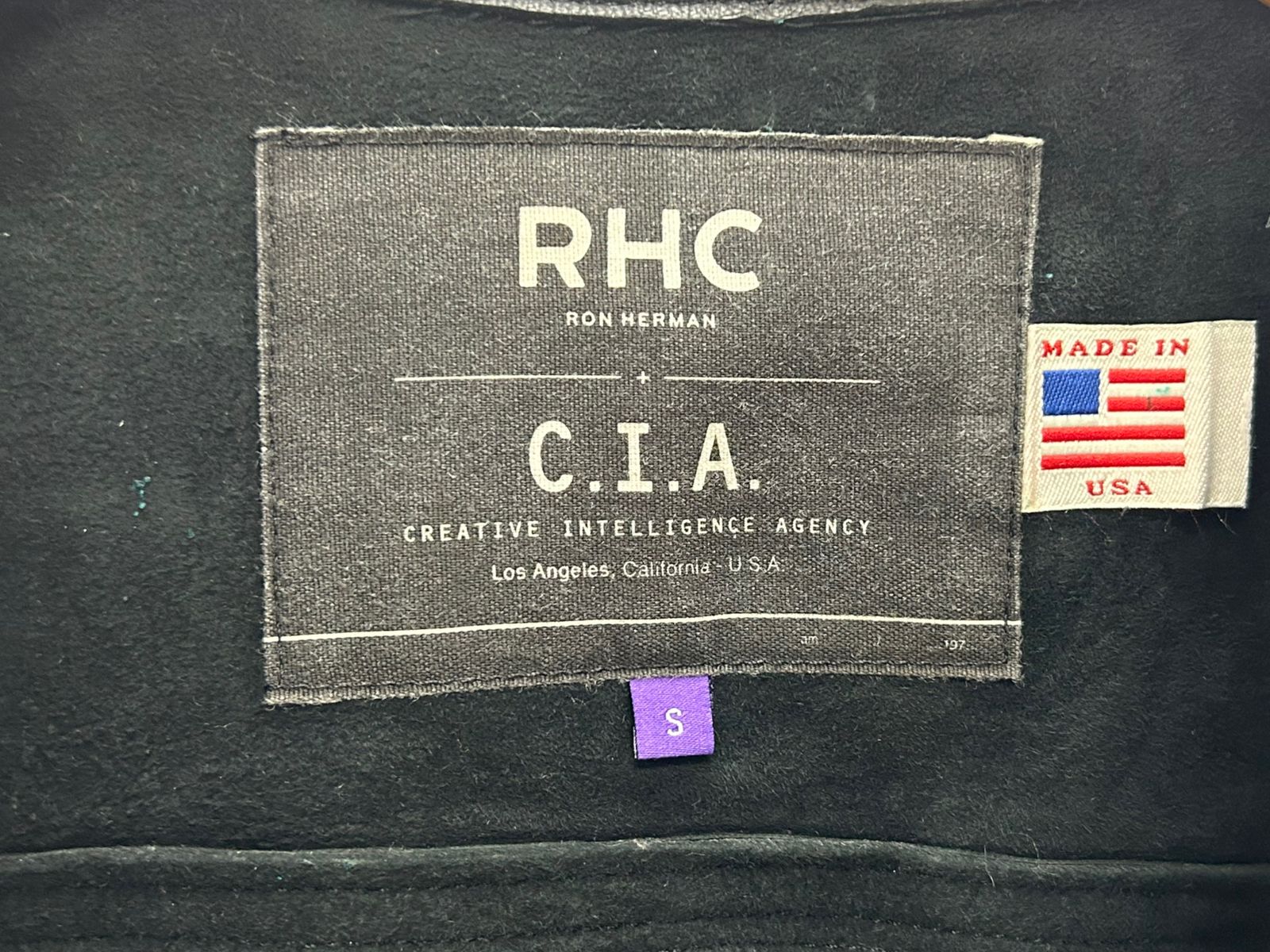 RHC + C.I.A (ロンハーマン) 立ち襟 スタンドカラー シングル 