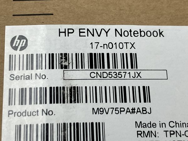 HP ENVY i7-5500U 2.40GHz SSD 256GB HDD 1TB Windows 10 GTX 950M 17.3型  ノートパソコン PC 中古 M7574886 - メルカリ