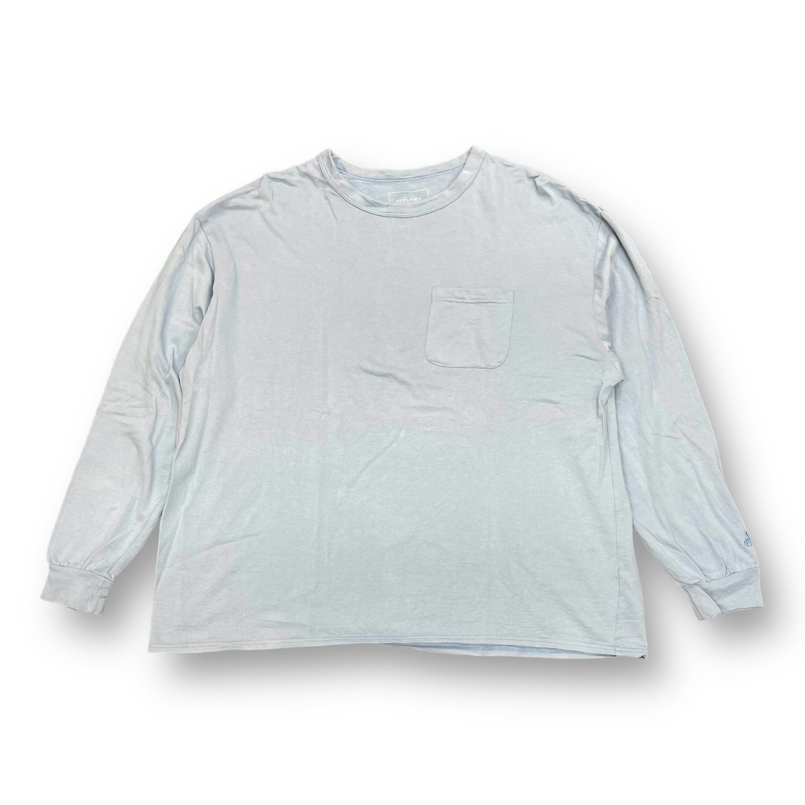 定価14300円 SOPHNET. 22AW BAGGY L/S POCKET TEE バギー ロング 