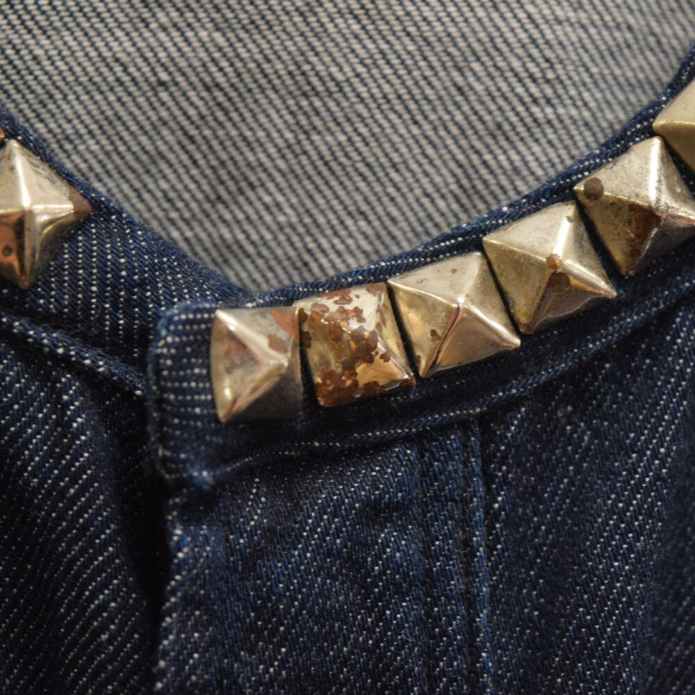 KAPITAL (キャピタル) スタッズカラー デニム長袖シャツ K2109LS046