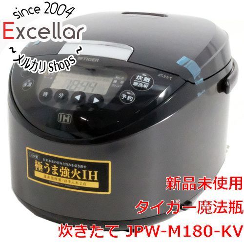 bn 8 TIGER IHジャー炊飯器 炊きたて 10合炊き JPW-M180-KV モーブブラック