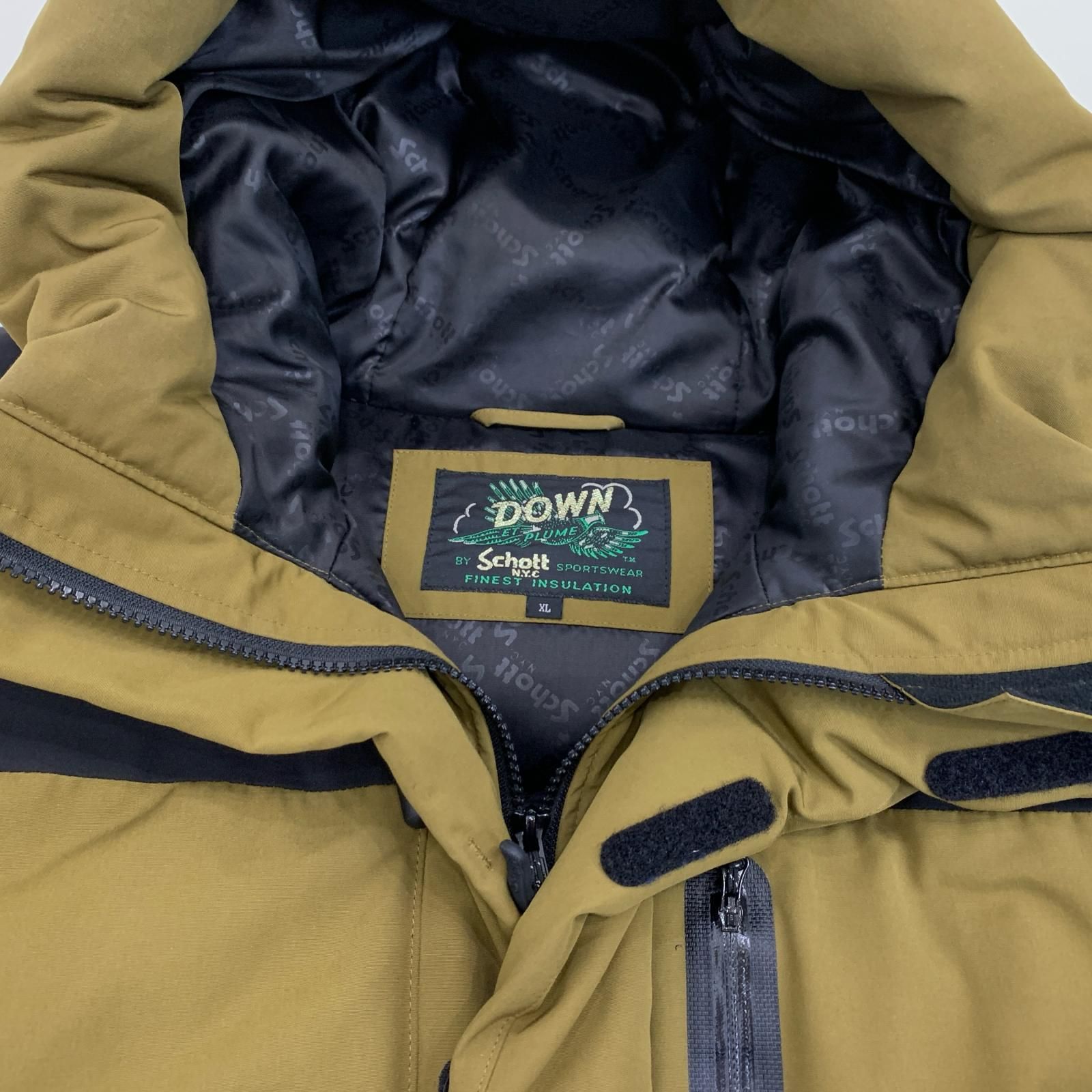 姫路東店】 中古 schott | ショット ダウンジャケット 2TONE DOWN 