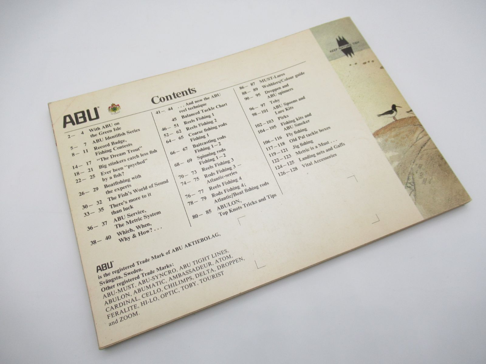アブ・タイトライン ABU TIGHT LINES 1974年 - メルカリ
