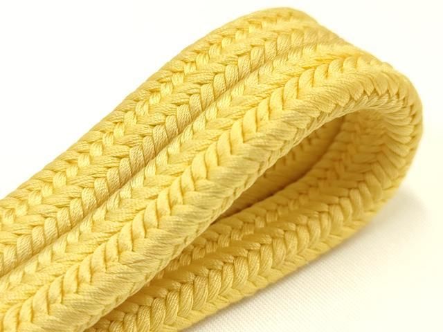 平和屋着物● 上 有職組紐道明 帯締め 冠組 玉蜀黍色 宮内庁御用 国立博物館御用 東京芸術大学御用 AABB3742ay