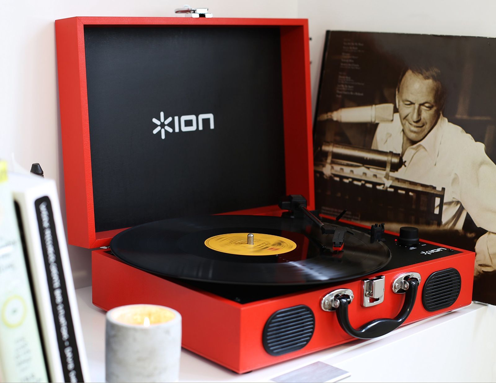 ポータブルレコードプレーヤー
