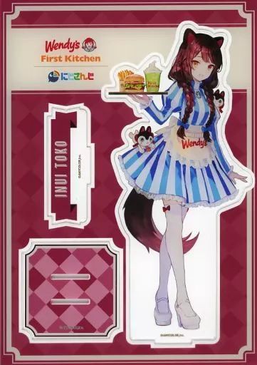 アクリルスタンド アクリルパネル 戌亥とこ BIGアクリルスタンド バーチャルYouTuber にじさんじ×ウェンディーズ ファーストキッチン