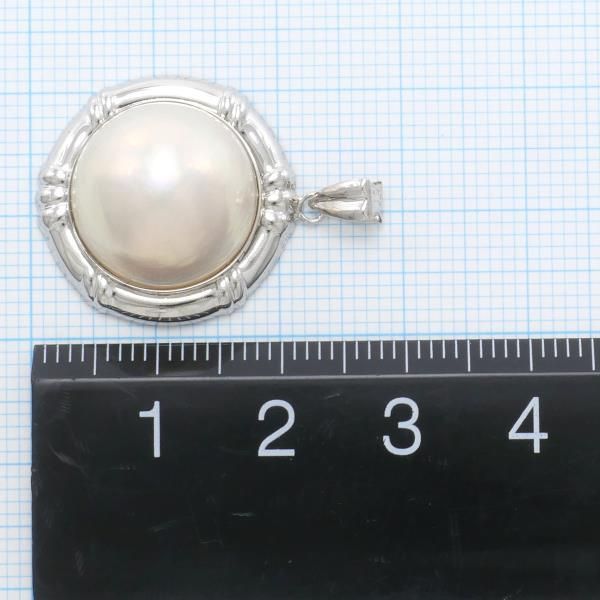 K14WG ペンダントトップ マベパール 総重量約3.2g - メルカリ