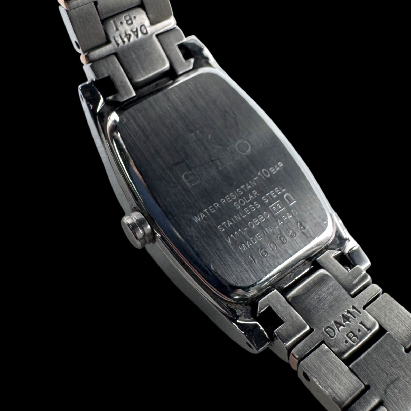 稼働 良品 SEIKO セイコー LUKIA ルキア 8Pダイヤ ソーラー レディース