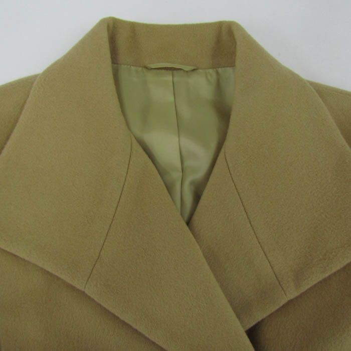 アナイ ロングコート ラップコート アウター イタリア生地 カシミヤ混