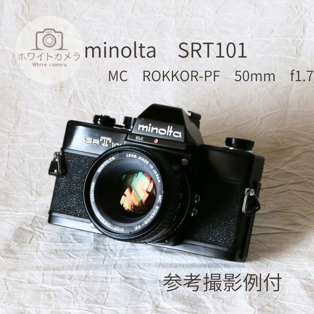 完動品 minolta SRT101 MC ROKKOR-PF 50mm f1.7 フィルムカメラ - メルカリ