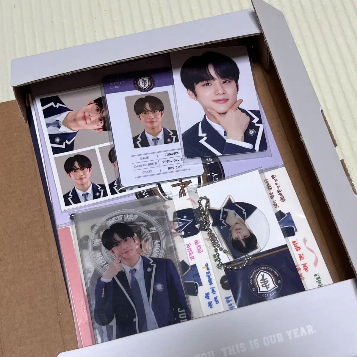 NCT127 ジョンウ(JUNG WOO) スクールキット school kit フルセット