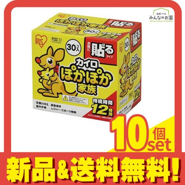 ポカポカ家族 貼る レギュラー PKN-30HR 30個 10個セット