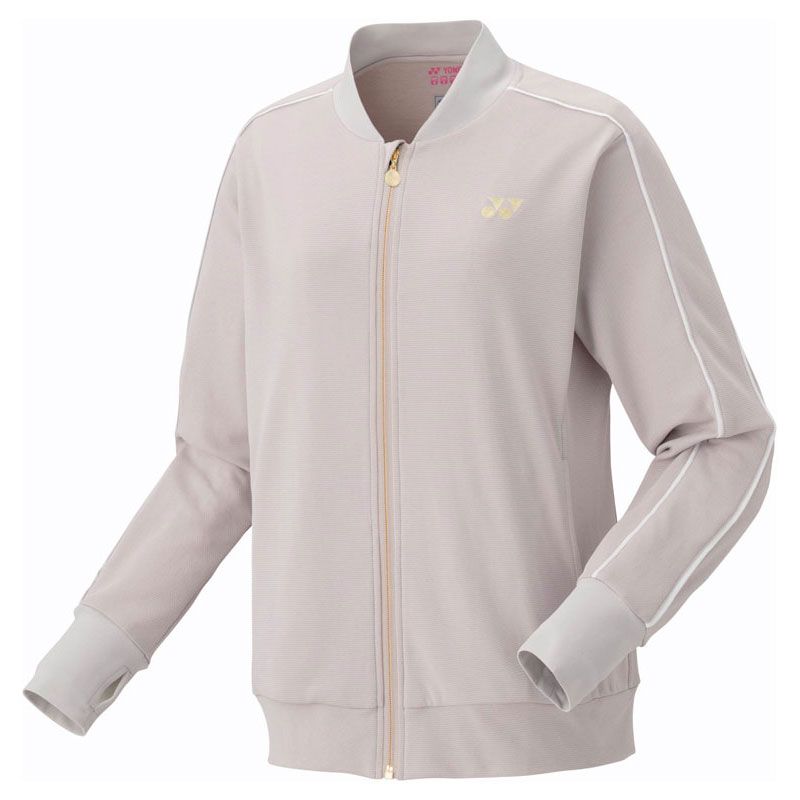 ヨネックス YONEX ウィメンズニットウォームアップシャツ テニス バドミントン アパレル レディース 57084-464 464 サンドグレー