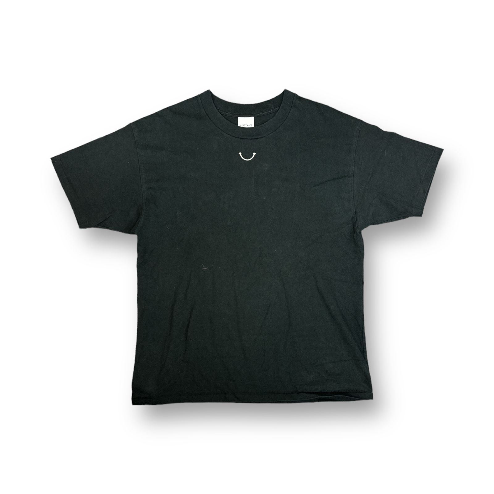定価16500円 READYMADE 23SS SS T-SHIRT SMILE / BLK ロゴ プリント T 