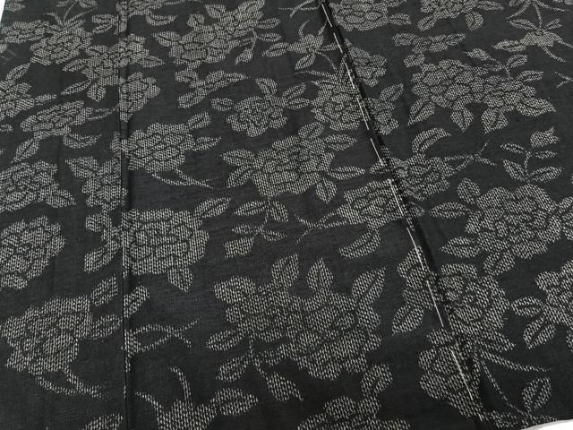 単衣 紬 華文様 正絹 k491 000000051162_hrQth47.jpg