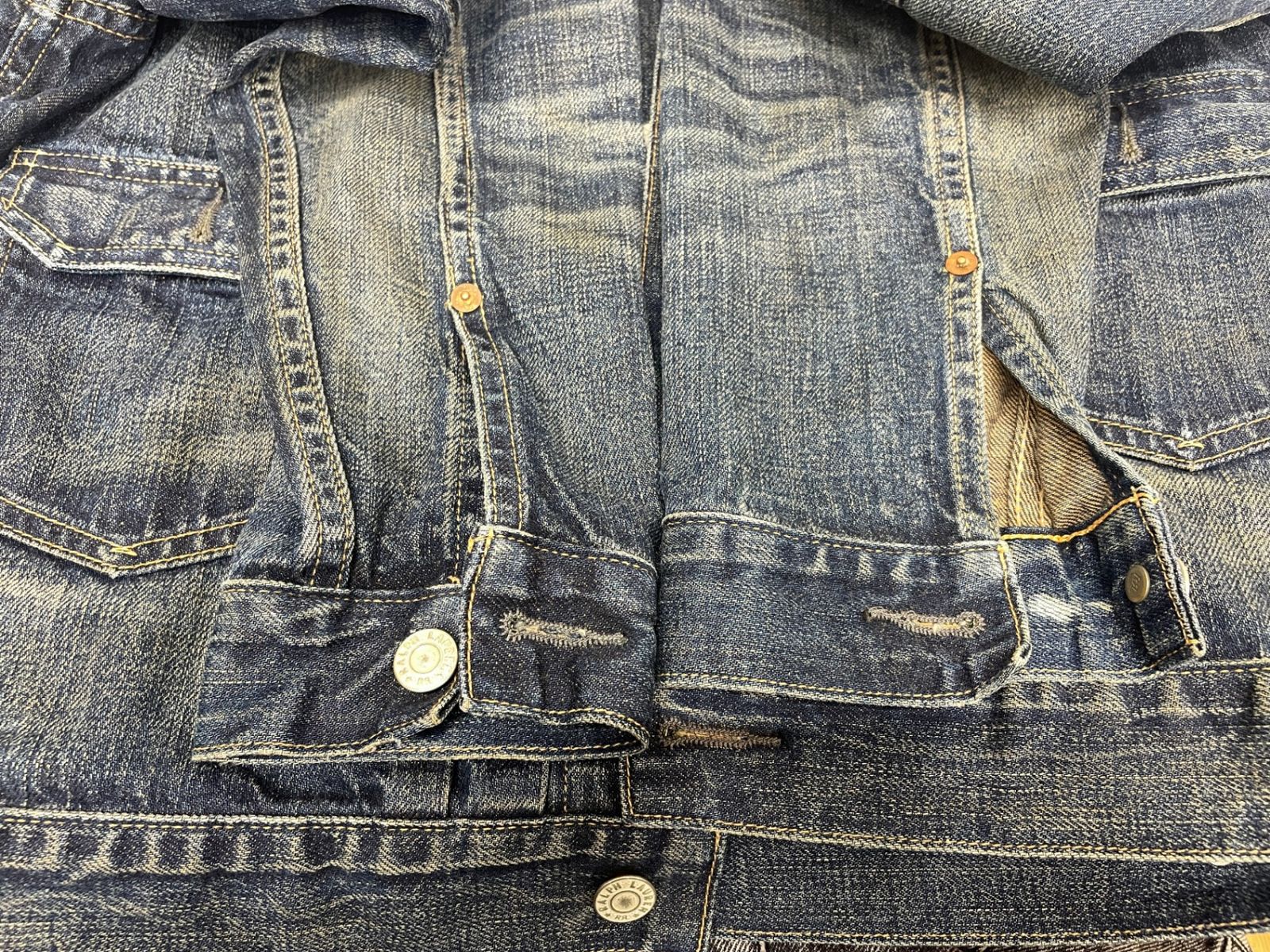 RRL (ダブルアールエル) デニムジャケット Gジャン ラルフ