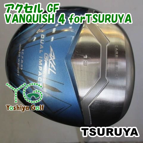 レディースドライバー ツルヤ アクセル GF/VANQUISH 4 forTSURUYA/L/13[94988] - メルカリ