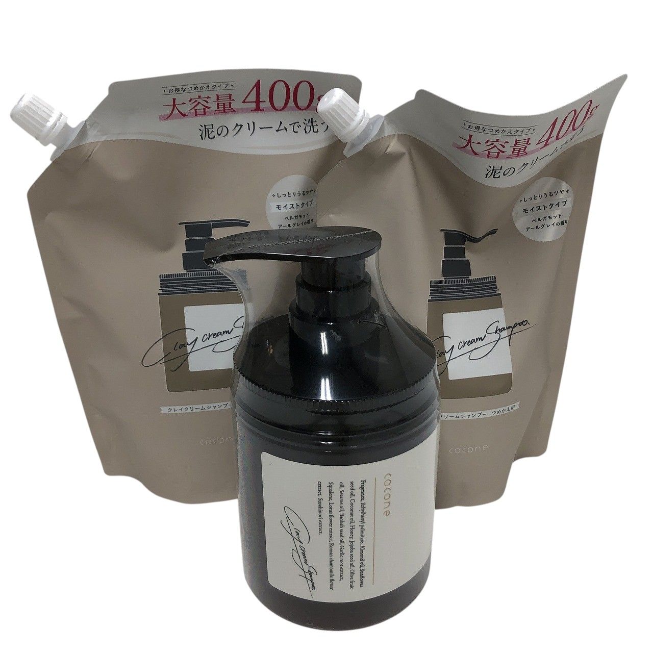 cocone クレイクリームシャンプー 400g 2個セット Cocone クリーム