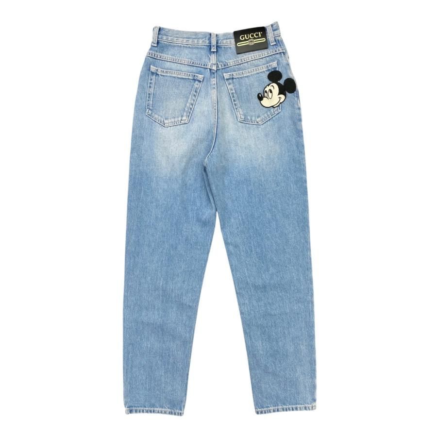 GUCCI グッチ　ライトブルーデニムパンツ　ディズニー GUCCI グッチ ライトブルーデニムパンツ ディズニー