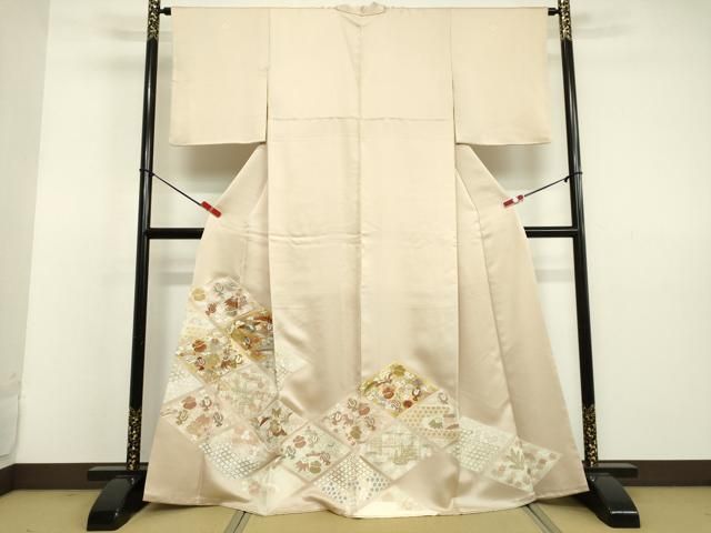 能洲紬・上島洋山-訪問着-絲藝苑・山ぶどう柄・ますいわ屋・トールサイズ美品-M5 楽天市場】能 州 紬 上島 洋 山の通販