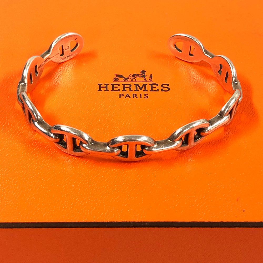 ネット限定 HERMES エルメス シルバー シェーヌダンクル アンシェネ