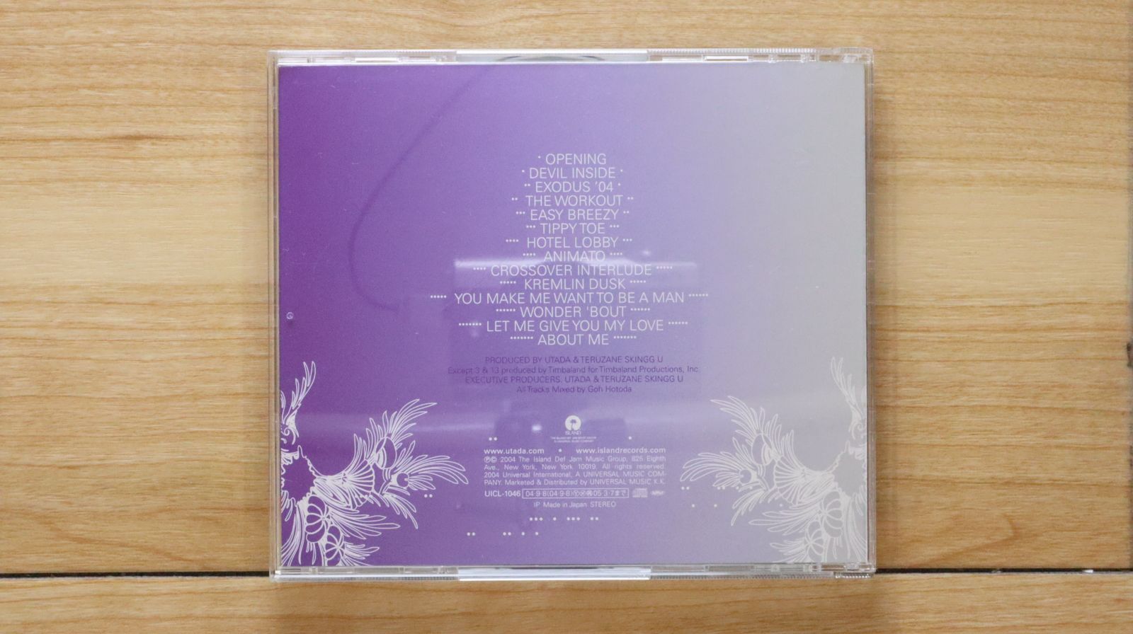 国内盤CD☆宇多田ヒカル/Hikaru Utada□ EXODUS 【UICL1046