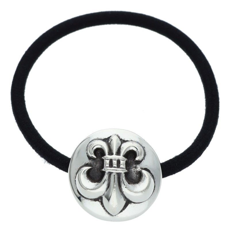 【驚きの価格が実現！】 クロムハーツ HAIRBAND|BSフ ボタンヘアゴム シルバーヘアゴム メンズ 新作大登場！！