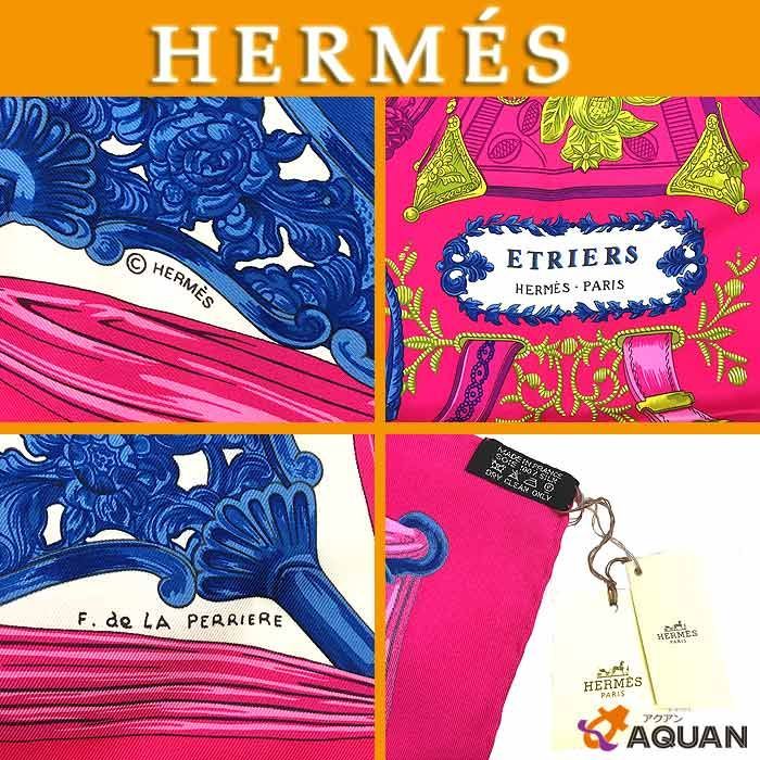 新品　HERMES　スカーフ　カレ70　ETRIERS　鐙柄　セールaq8177 セール HERMES エルメス スカーフ カレ70 ETRIERS 鐙柄 新品