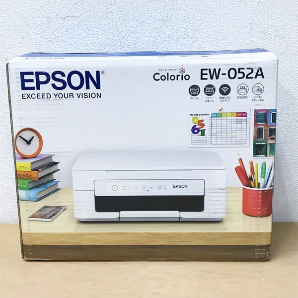 未使用】EPSON EW-052A インクジェットプリンター 未使用 EW-052A