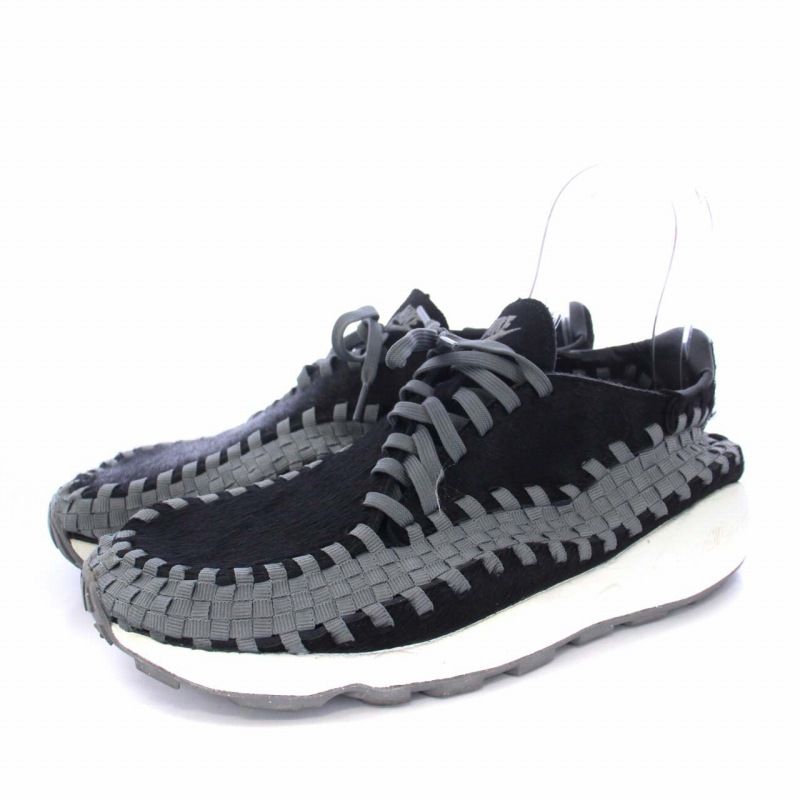 ナイキ NIKE WMNS Air Footscape Woven Black and Smoke Grey エア 