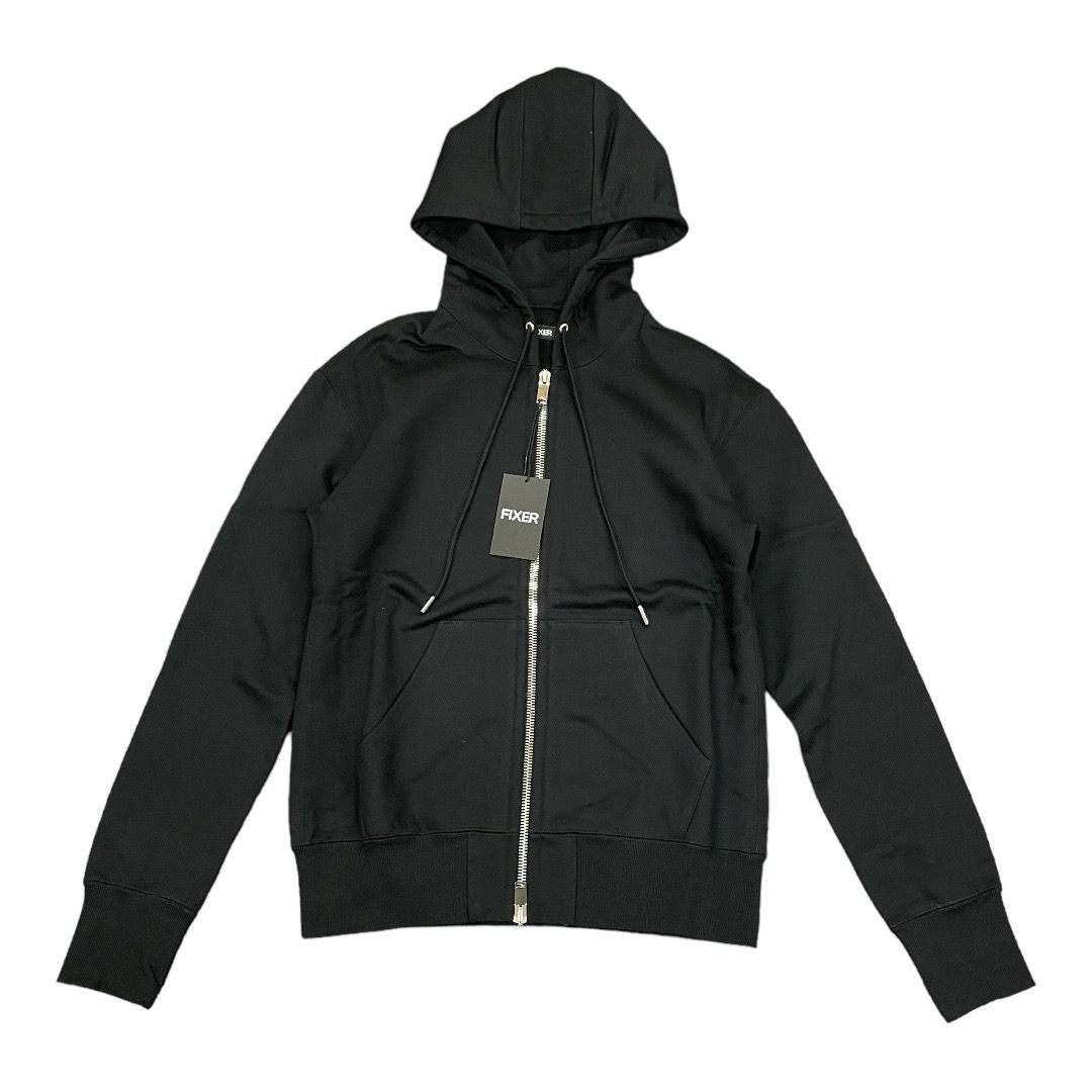 未使用 FIXER Zip Up Hoodie ジップアップ フーディー パーカー 