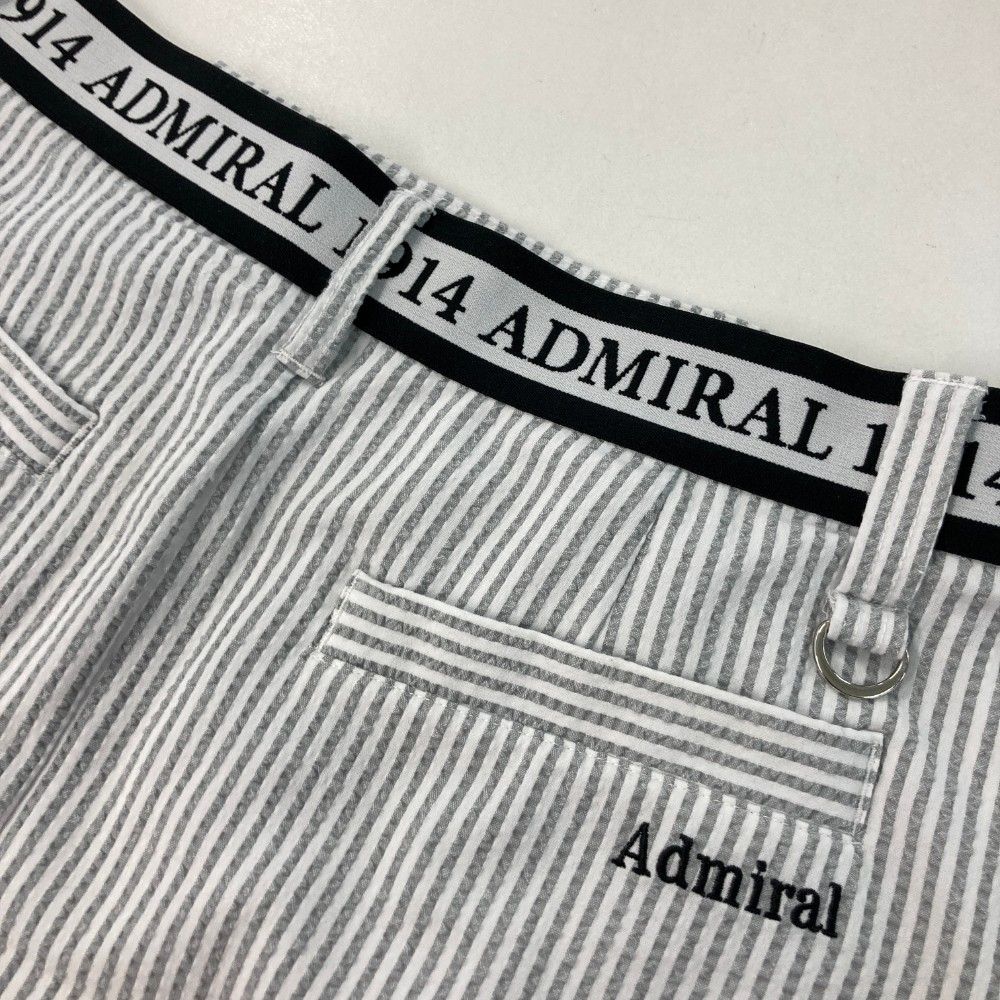 サイズ：L ADMIRAL アドミラル シアサッカー スカート ストライプ柄