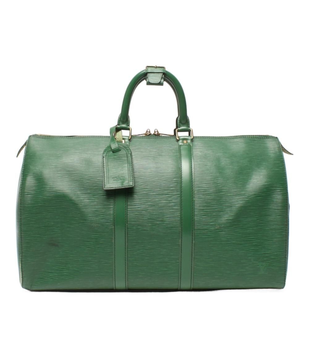 極美品✨ ルイヴィトン エピ キーポル50 ボストンバッグ 旅行かばん ブラック 楽天市場】LOUIS VUITTON ルイ ヴィトン エピ キーポル55 ボストン
