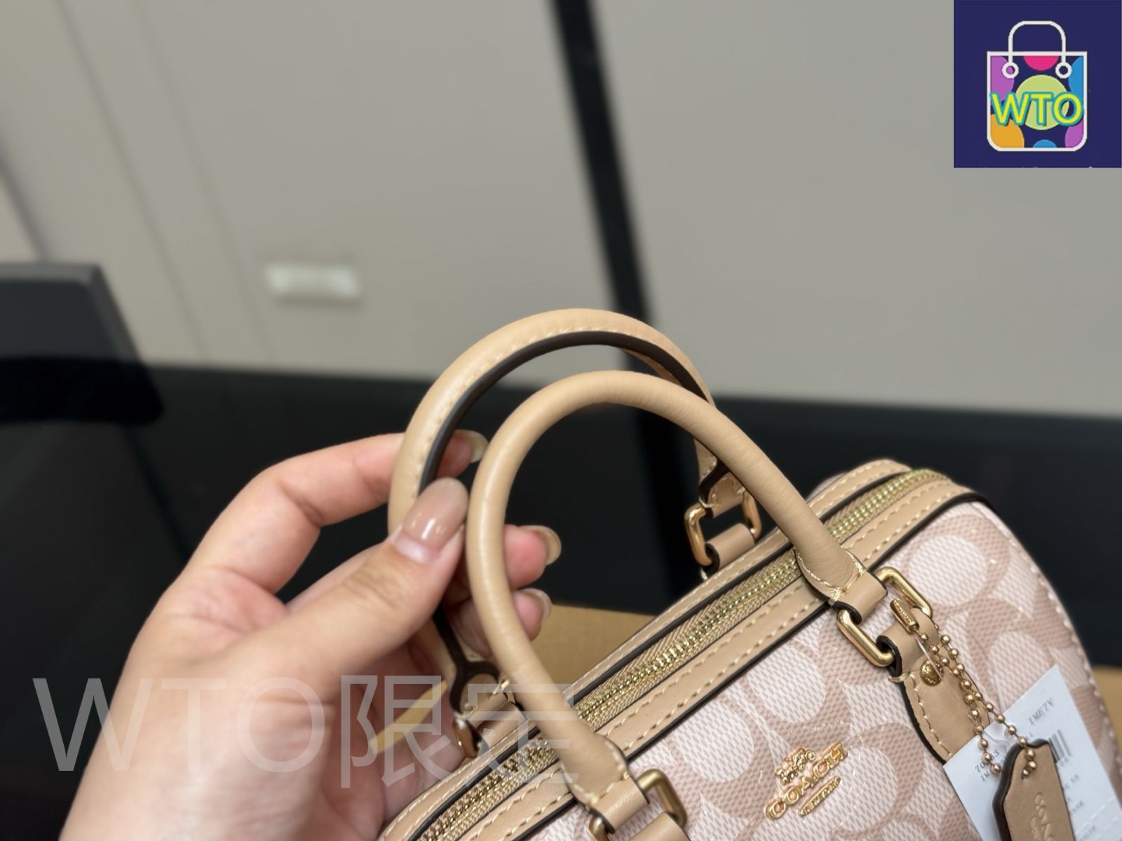 新品未使用❗️【値下げしました】COACH ミニピロートートバッグ【実物の写真有】 COACH（コーチ）の「ミニ ピロー トート（トートバッグ）」 - WEAR
