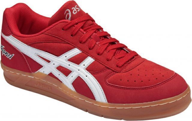 asics アシックス スカイハンド JP レツド|ホワイト 24.5 THH536 2301 | スポーツ スポーツ用品 グッズ ツール 雑貨 靴 シューズ 24.5センチ メンズ レディース ハンドボール 赤 レッド 白 ホワイト 低反発 反発性