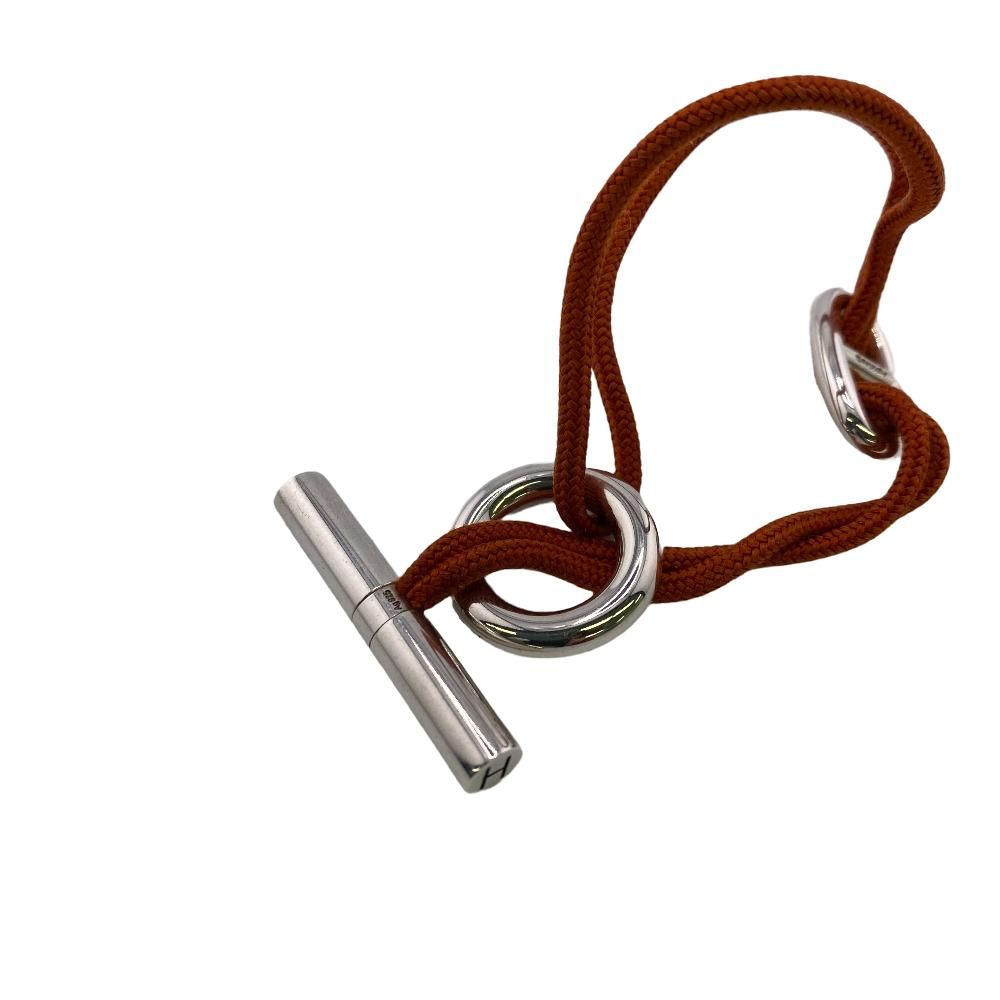 HERMES エルメスシェーヌダンクルスキッパーシルバー925