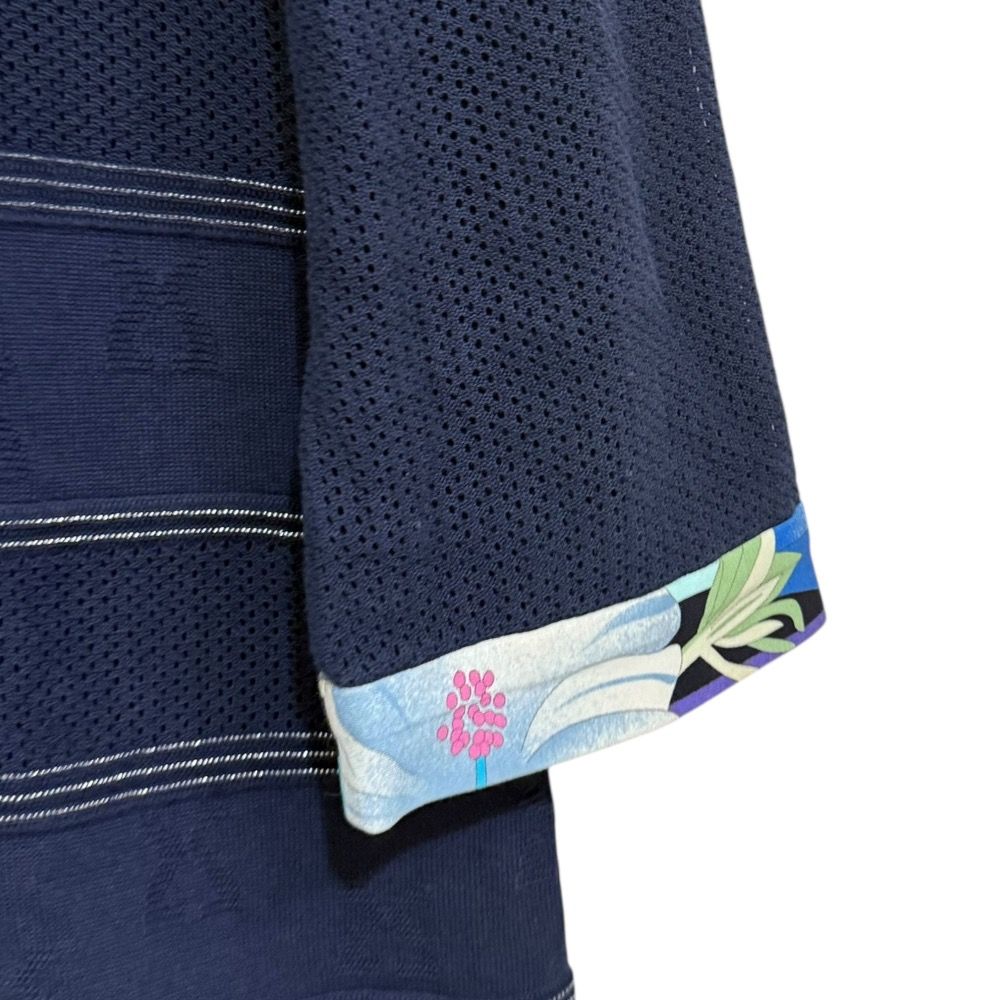 美品レオナールスポーツニットコート44