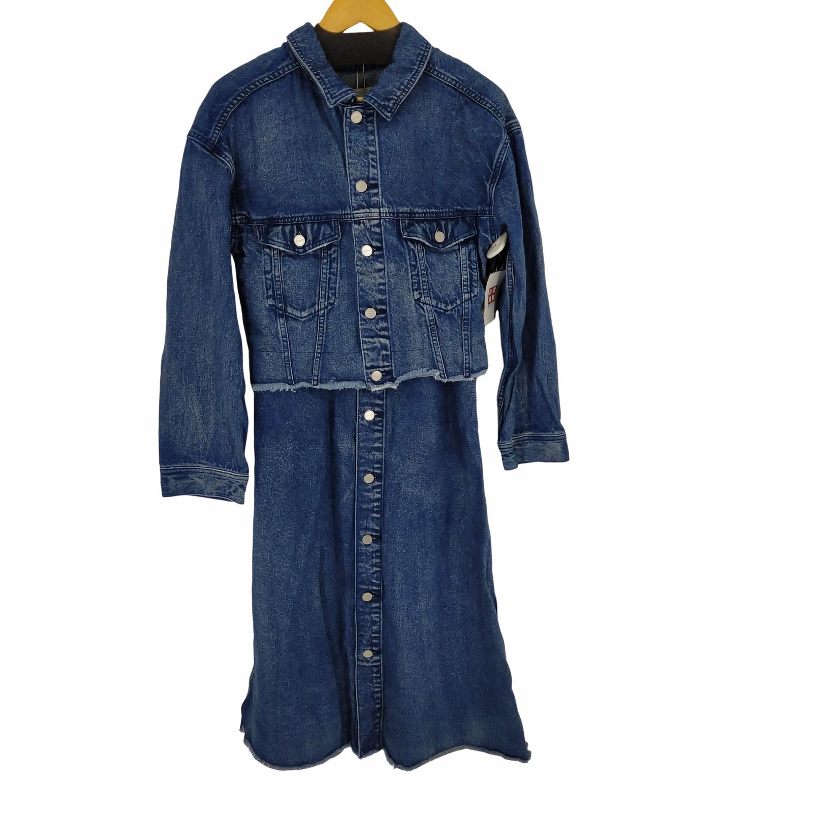 アメリ AMERI 4WAY デニムドレスコート 4WAY DENIM DRESS COAT