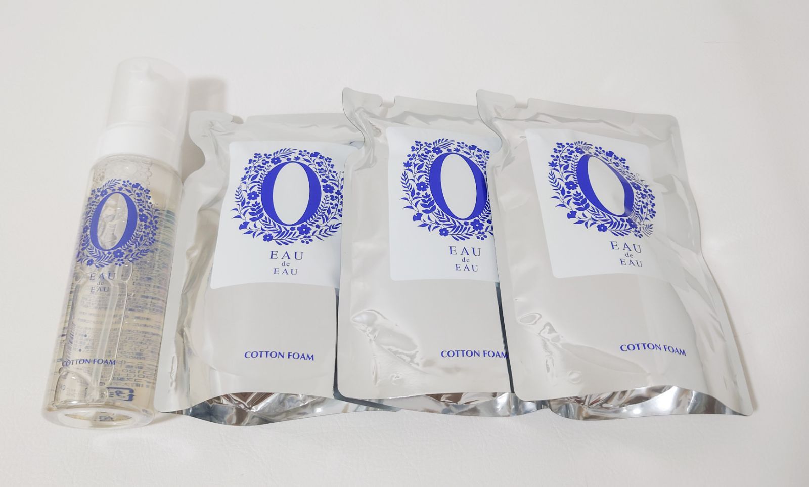 新品送料無料オーデュオー EaudeEau コットンフォーム200ml×3個 ◎☆新品未開封☆EAUdeEAU オーデュオー コットンフォーム 洗顔料×3個