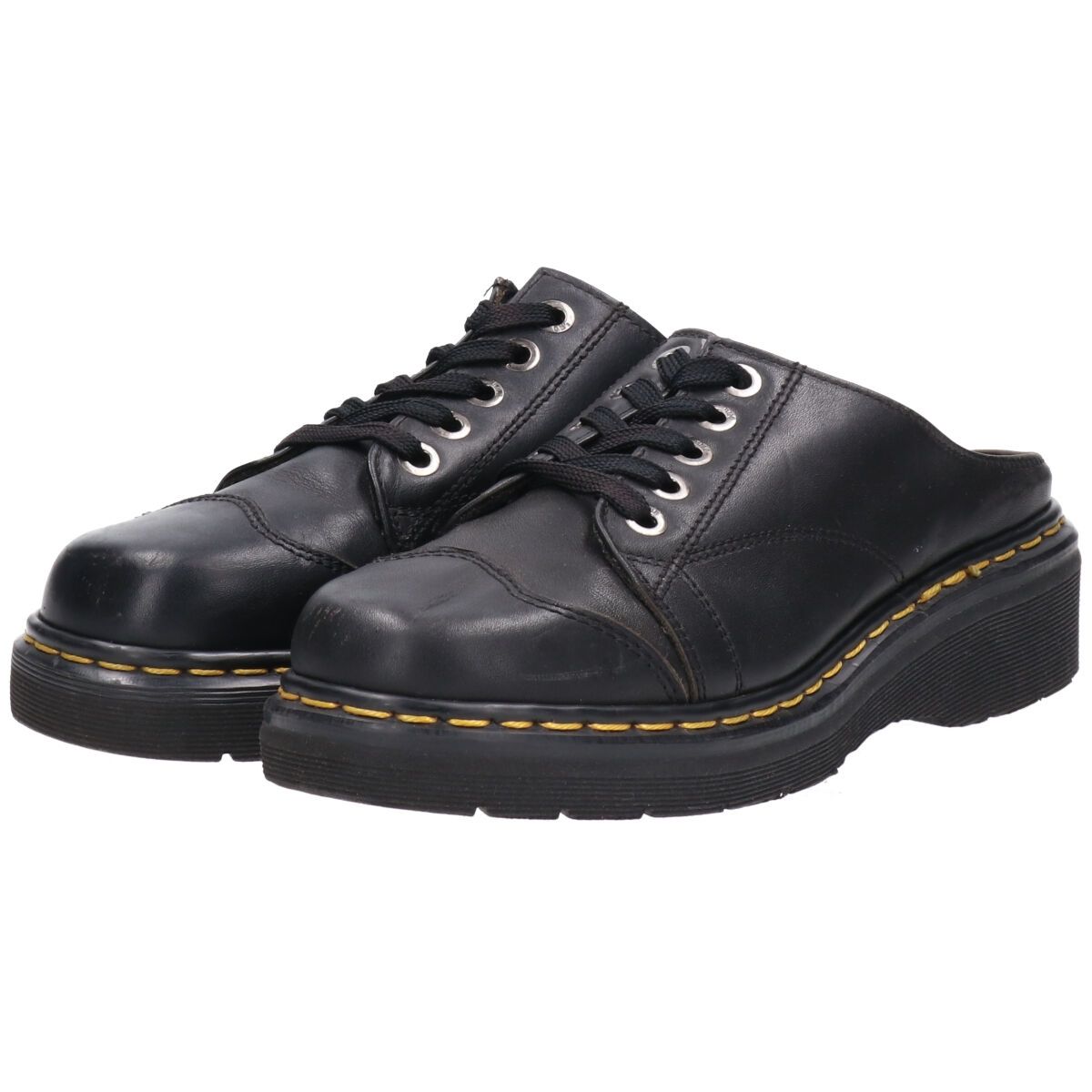 古着 ドクターマーチン Dr.Martens 厚底 サボサンダル UK8 レディース