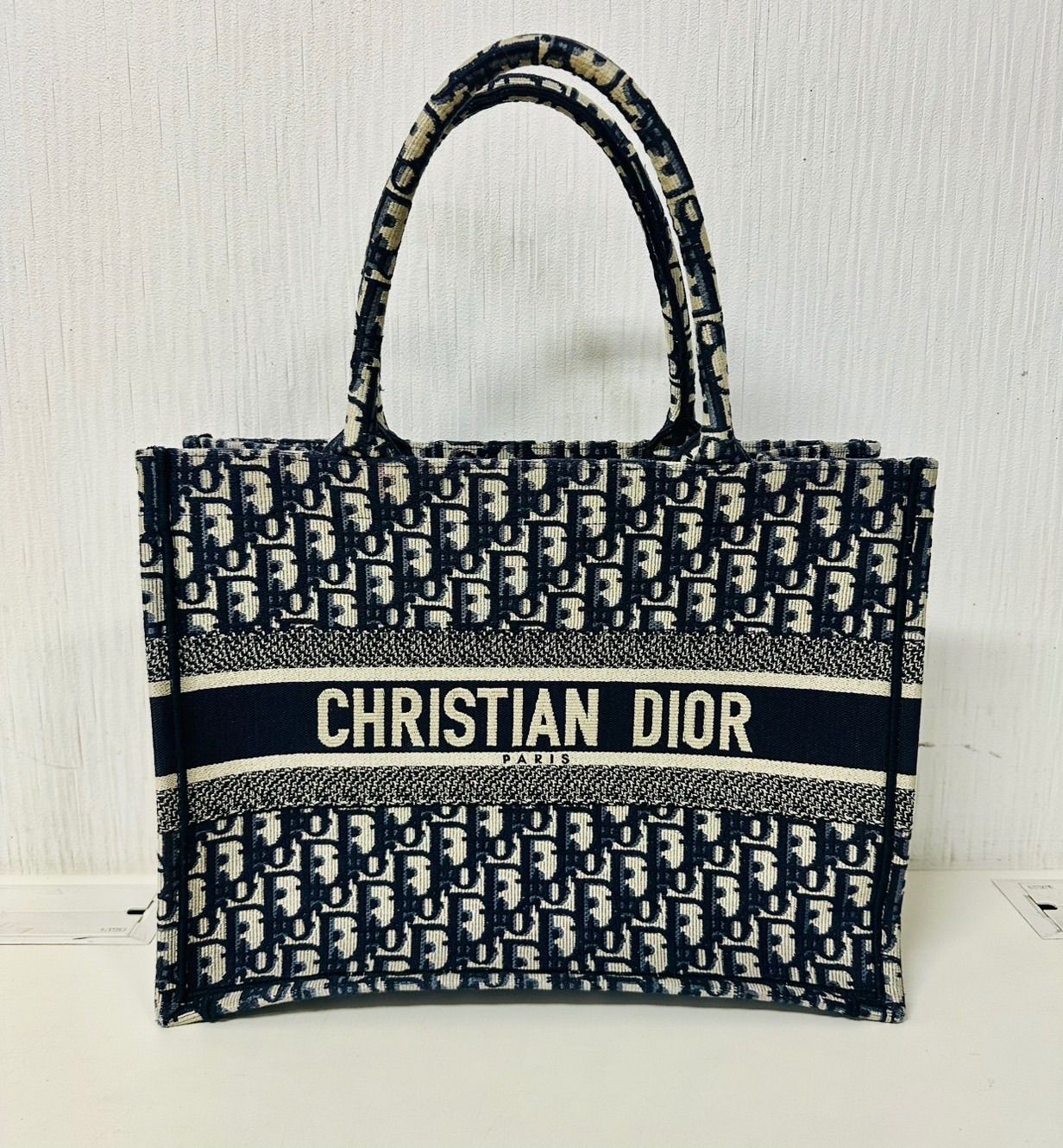 Christian Dior ディオール ブックト ートバッグ ミディアム
