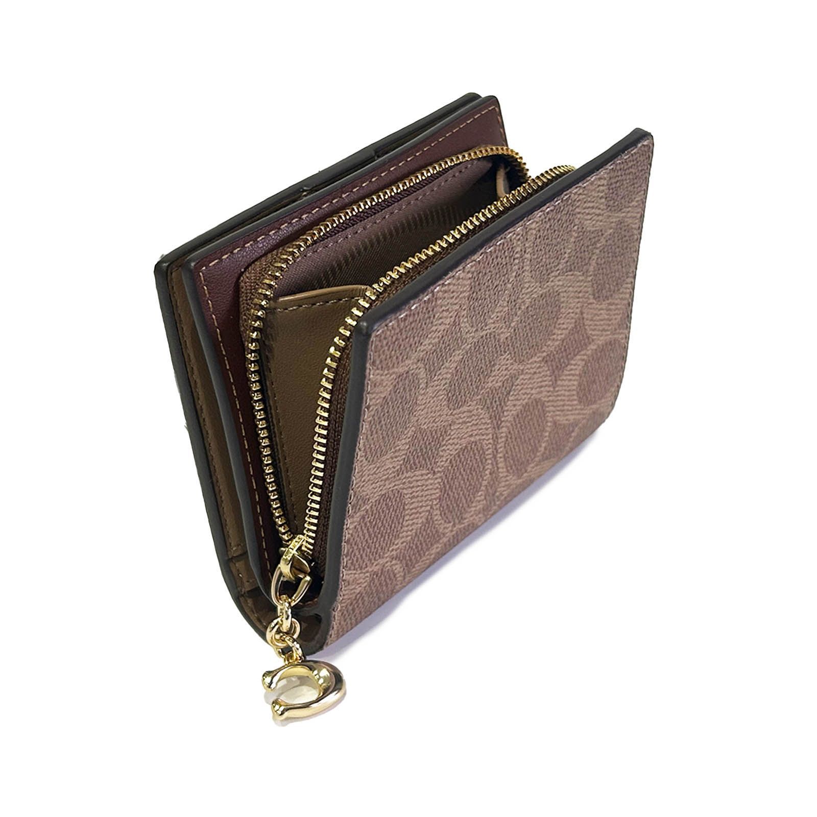 コーチ 財布 レディース COACH 折り財布 シグネチャー スナップ