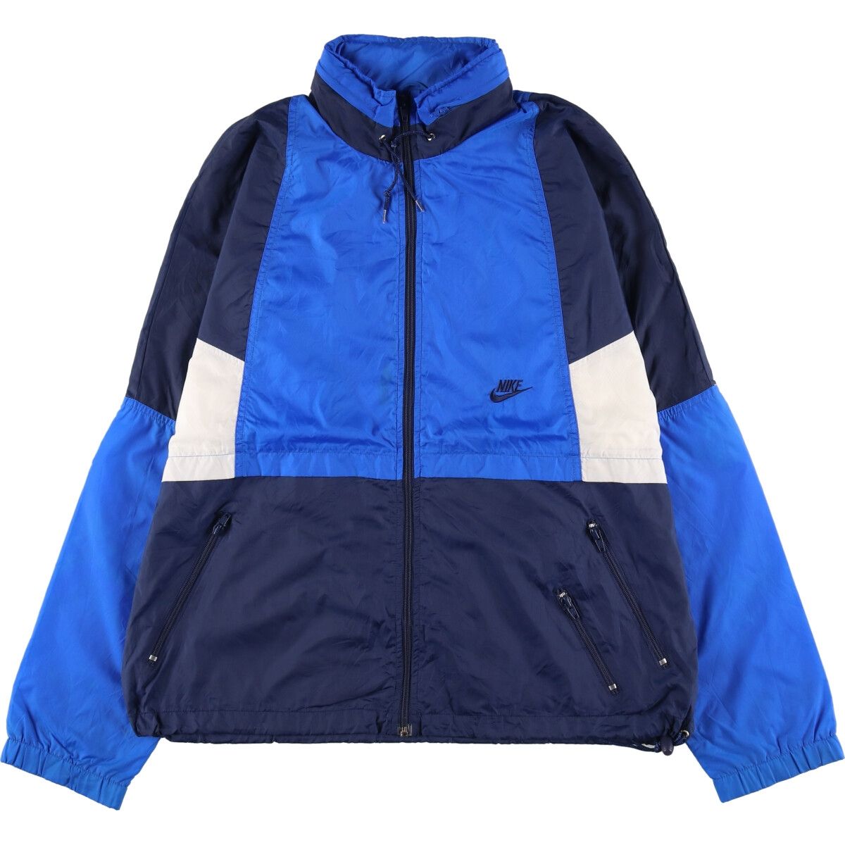 古着 90年代 ナイキ NIKE 銀タグ ナイロンジャケット メンズL相当 ヴィンテージ/eaa490142