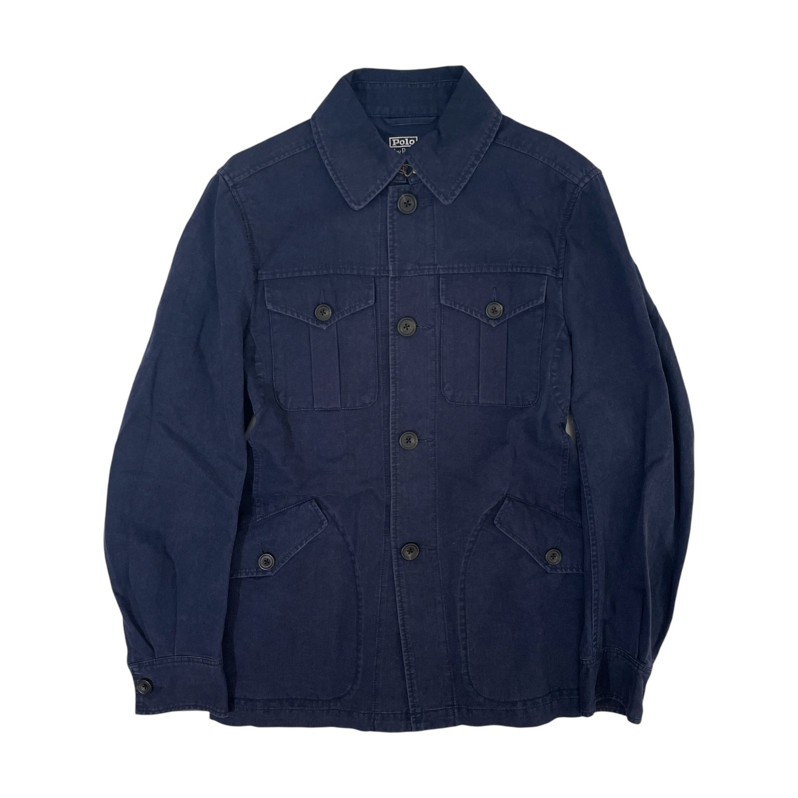 【Ralph Lauren】ポロラルフローレン　サファリジャケット　リネン混 Polo Ralph Lauren ラルフローレン リネン混 サファリジャケット